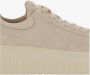 Hogan Beige Suède Leren Veterschoenen Sneakers - Thumbnail 2
