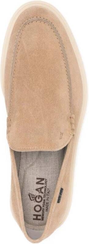 Hogan Suède Loafers met Memory Foam Technologie