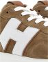 Hogan Beige Suède Sneakers Paneelontwerp Brown Heren - Thumbnail 3