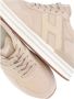 Hogan Beige Suède Leren Sneakers Ronde Neus Beige Dames - Thumbnail 6