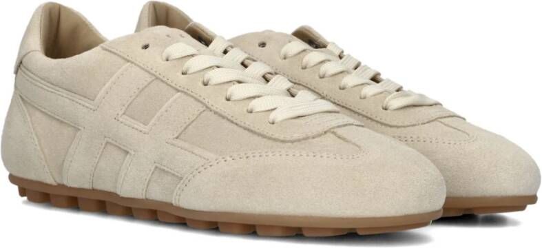 Hogan Beige Veterschoenen voor dames