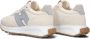 HOGAN Lage Sneakers Dames H641 Allacciato Maat: 37 Materiaal: Suède Kleur: Wit - Thumbnail 5