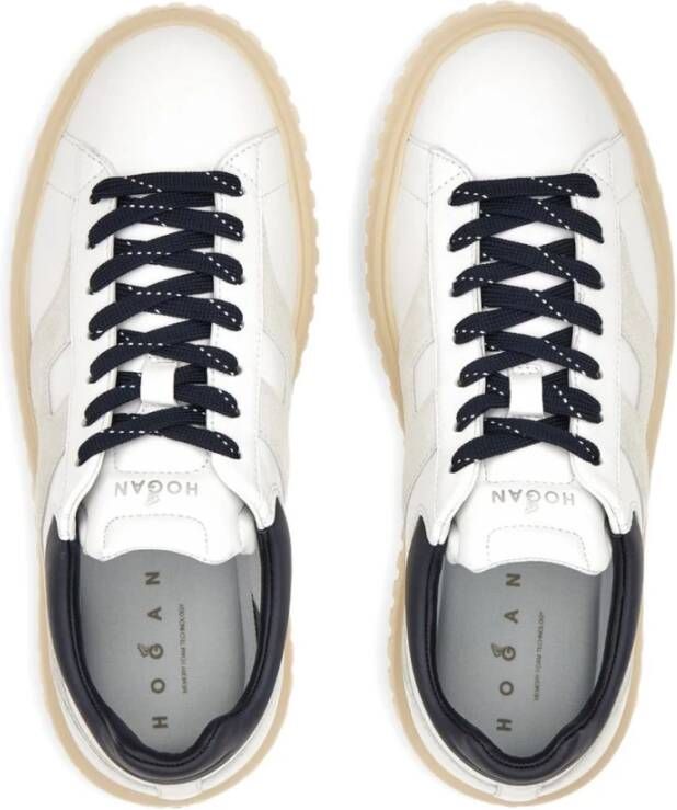 Hogan Blauw en witte sneakers