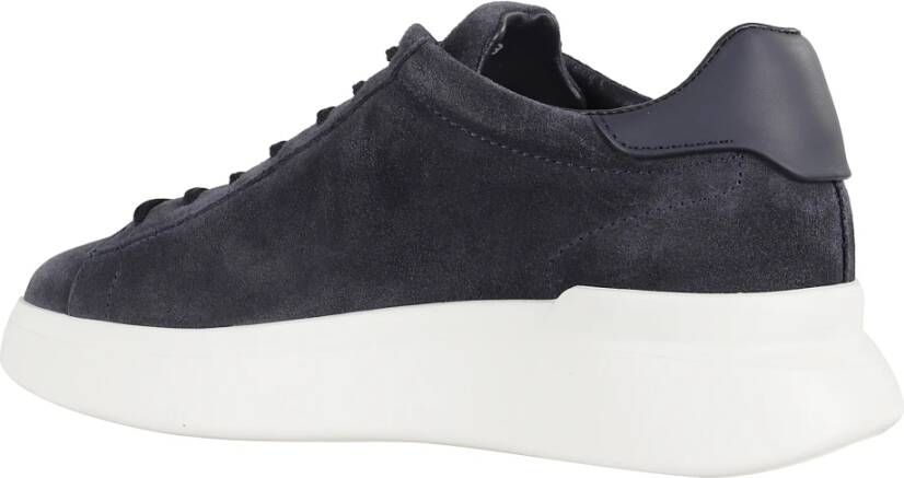 Hogan Blauw en witte sneakers met H Slash
