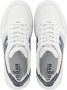 HOGAN Lage Sneakers Heren Hxm6300fg70 Maat: 47 Materiaal: Leer Kleur: Wit - Thumbnail 6