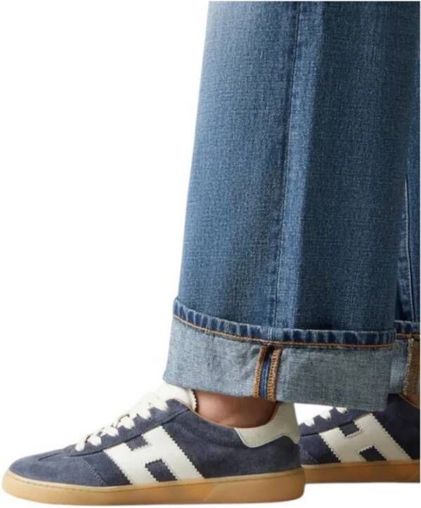 Hogan Blauwe Coole Sneakers met Memory Foam Multicolor Dames