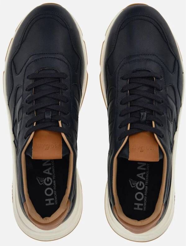 Hogan Blauwe Hyperlight Herensneakers Blue Heren