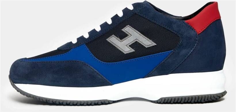 Hogan Blauwe Interactieve Sneakers Multicolor Heren