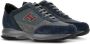 Hogan Blauwe Interactieve Sneakers Suède Stof Details Blue Heren - Thumbnail 2