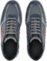 Hogan Blauwe Interactieve Sneakers Suède Stof Details Blue Heren - Thumbnail 4