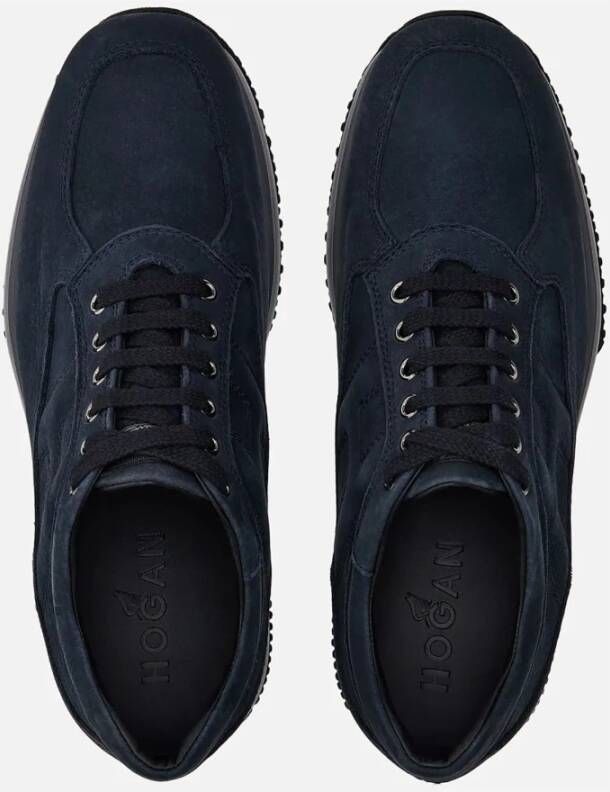 Hogan Blauwe Interactive Sneakers Blauw Heren