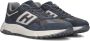 HOGAN Sneakers Heren Mesh Combi Runner Maat: 44 Materiaal: Suède Kleur: Blauw - Thumbnail 3