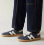 Hogan Blauwe Lederen Cool Sneakers Blue Heren - Thumbnail 3