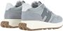 Hogan Blauwe leren en suède sneakers - Thumbnail 2