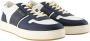Hogan Blauwe Leren Sneakers met Ronde Neus - Thumbnail 2