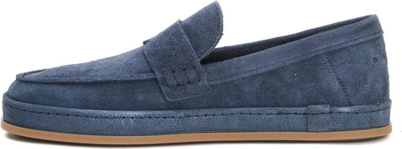 Hogan Blauwe Loafer Schoenen voor Mannen