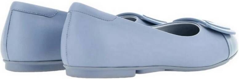 Hogan Blauwe Platte Schoenen Blue Dames