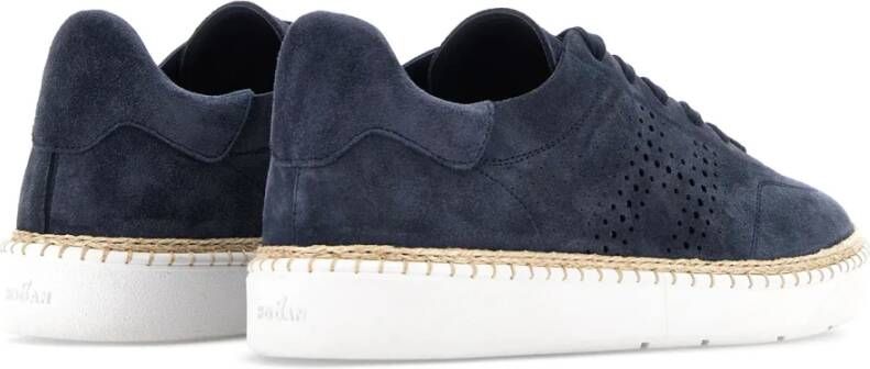 Hogan Blauwe Sneakers Cool Stijl Blue Heren