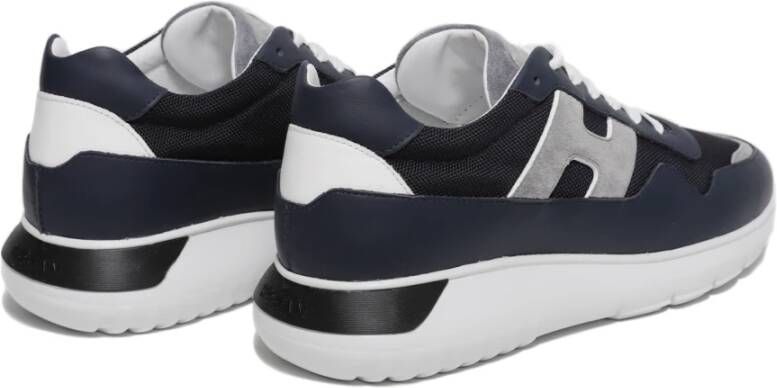 Hogan Blauwe Sneakers Interactive³ Stijl Blue Heren