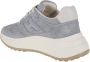 Hogan Blauwe Sneakers met Leren Accenten - Thumbnail 2
