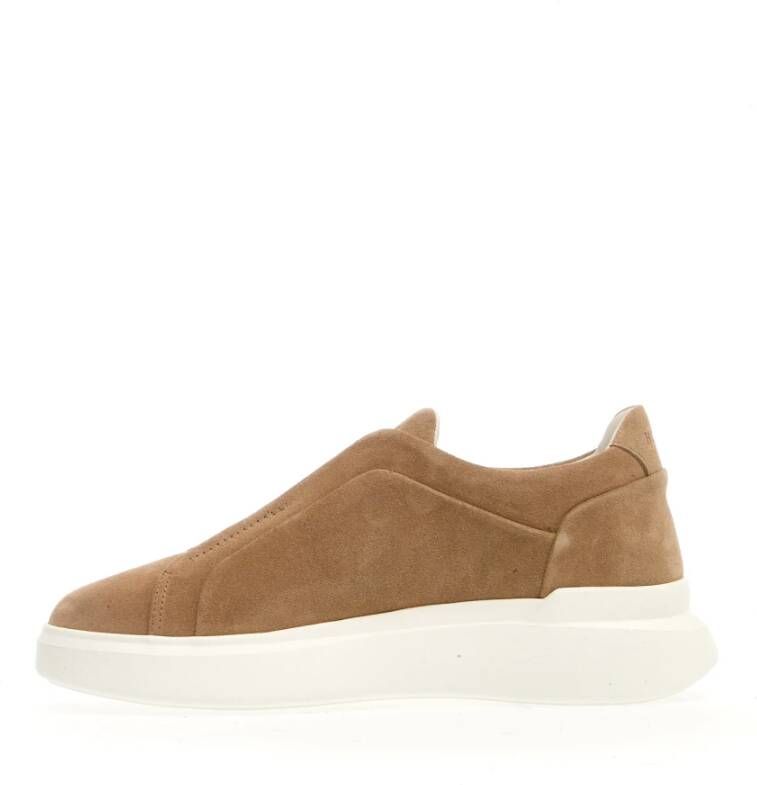 Hogan Blauwe Sneakers met Memory Foam Binnenzool Brown Heren