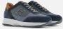 Hogan Blauwe Suède Interactieve Sneakers Blue Heren - Thumbnail 2