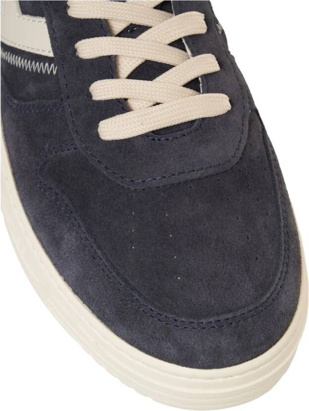 Hogan Blauwe Sneakers Modern Ontwerp Comfortabel Dagelijks Gebruik