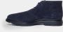 Hogan Blauwe Suède Enkellaarzen Aw23 - Thumbnail 2
