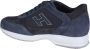 Hogan Blauwe Suède Interactieve Sneakers - Thumbnail 2