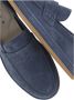 Hogan Blauwe Suède Loafers Ronde Neus Blue Heren - Thumbnail 6