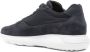 Hogan Blauwe Suède Nylon Sneakers - Thumbnail 2