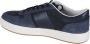 Hogan Blauwe Suède Sneakers met Leren Details - Thumbnail 2