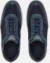 Hogan Blauwe Suède Sneakers met Textuur Inzetstukken Blue Heren - Thumbnail 4