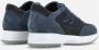 Hogan Blauwe Suède Sneakers met Textuur Inzetstukken Blue Heren - Thumbnail 5