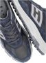 Hogan Blauwe Suède Sneakers Ronde Neus - Thumbnail 2
