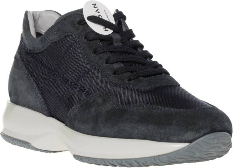 Hogan Blauwe Traditionele Stijl Schoenen Blue Heren