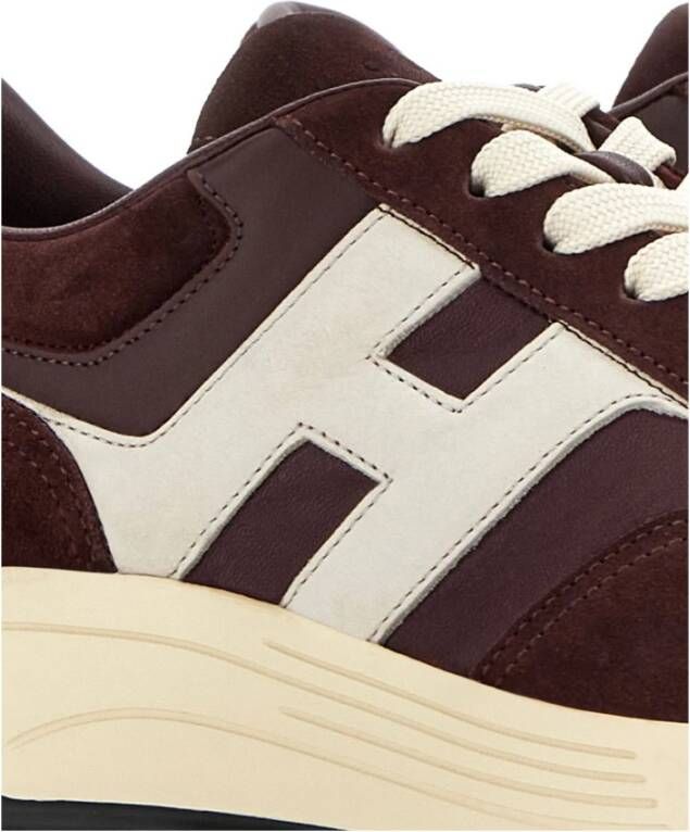 Hogan Bordeaux Vetersluiting Memory Foam Sneakers