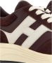 Hogan Bordeaux Vetersluiting Memory Foam Sneakers - Thumbnail 2