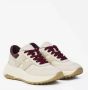 Hogan Bordeaux Wit Nappa Sneakers Memory Foam - Thumbnail 2