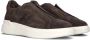 HOGAN Lage Sneakers Heren Hxm5800be00 Maat: 47 Materiaal: Suède Kleur: Bruin - Thumbnail 3