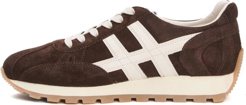 Hogan Bruine Hardloopschoenen voor Mannen