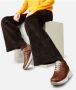 Hogan Bruine Leren Sneakers met Elegant Design en Lichtgewicht Zool Brown Dames - Thumbnail 2