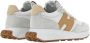 Hogan Bruine leren sneakers met H-detail Multicolor Dames - Thumbnail 3