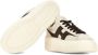 Hogan Bruine leren sneakers met H-strepen - Thumbnail 2