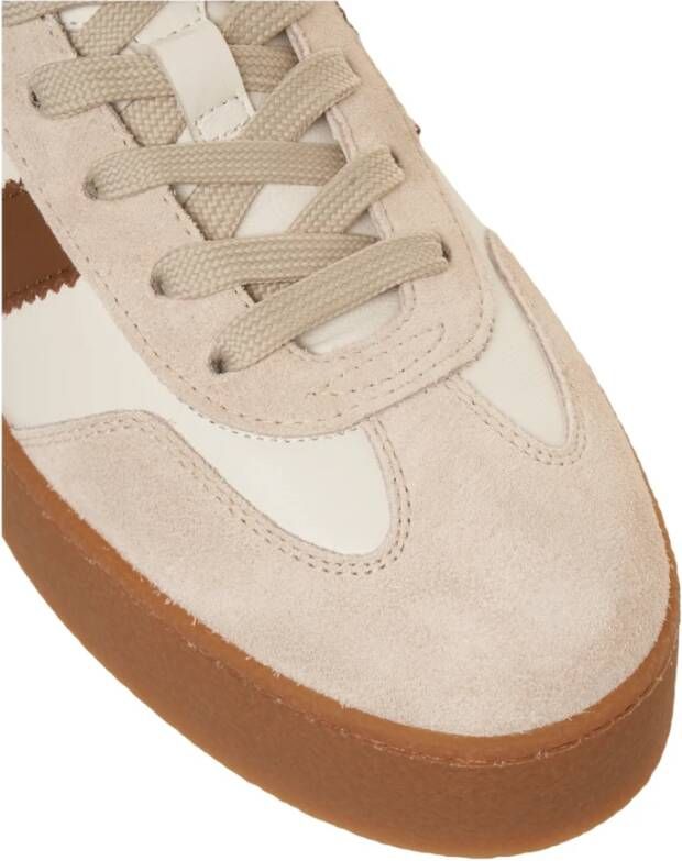 Hogan Bruine Sneakers Moderne Stijl