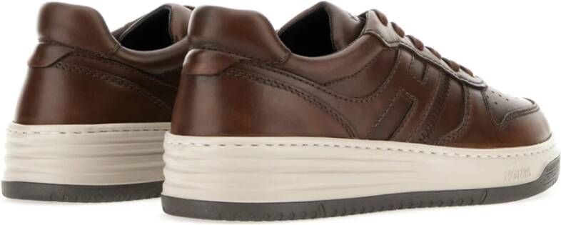 Hogan Bruine Sneakers voor Heren Brown Heren