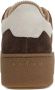HOGAN Lage Sneakers Dames H681 Allacciato H Maat: 41 Materiaal: Suède Kleur: Bruin - Thumbnail 2