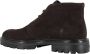 Hogan Bruine Suède Casual Schoenen - Thumbnail 2
