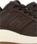 Hogan Bruine Veterschoenen Met Platte Zool - Thumbnail 2