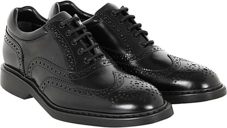 Hogan Business Shoes Upgrade Clic Black Lace-up